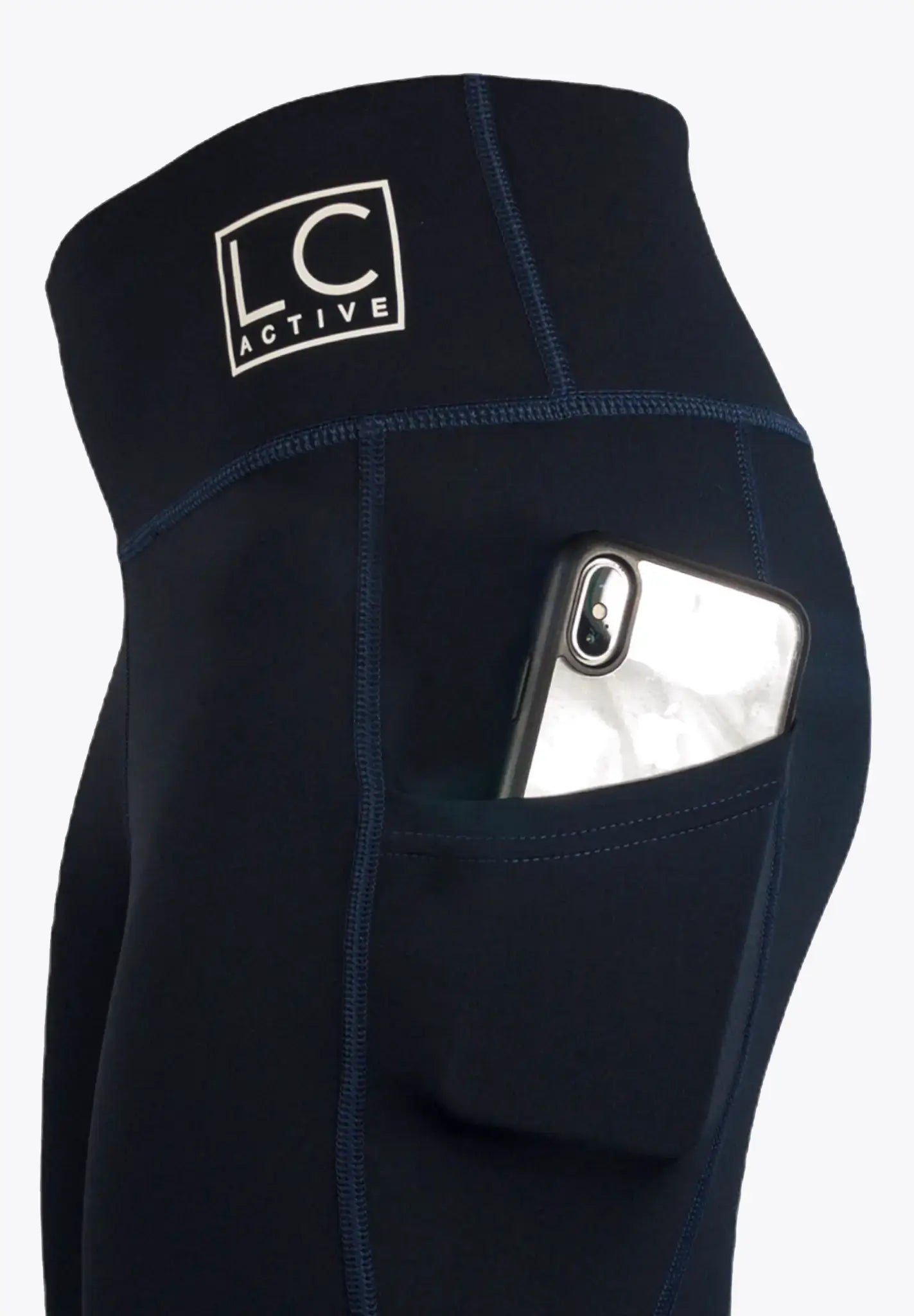 Gym Leggings With Pockets Blue LC Active