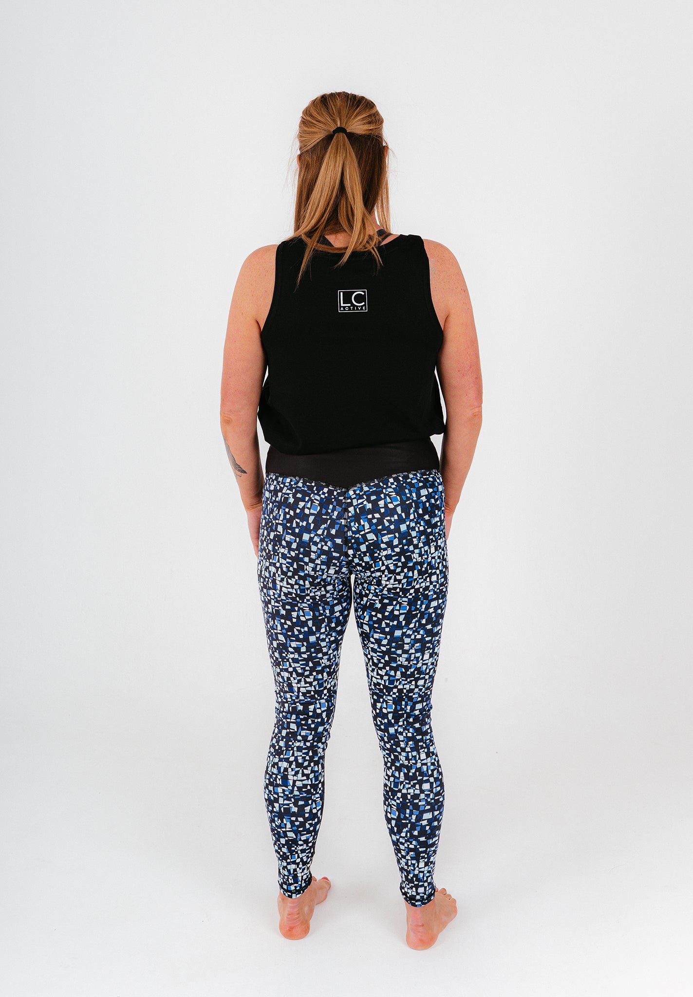 Gym Leggings For Women Glitch LC Active
