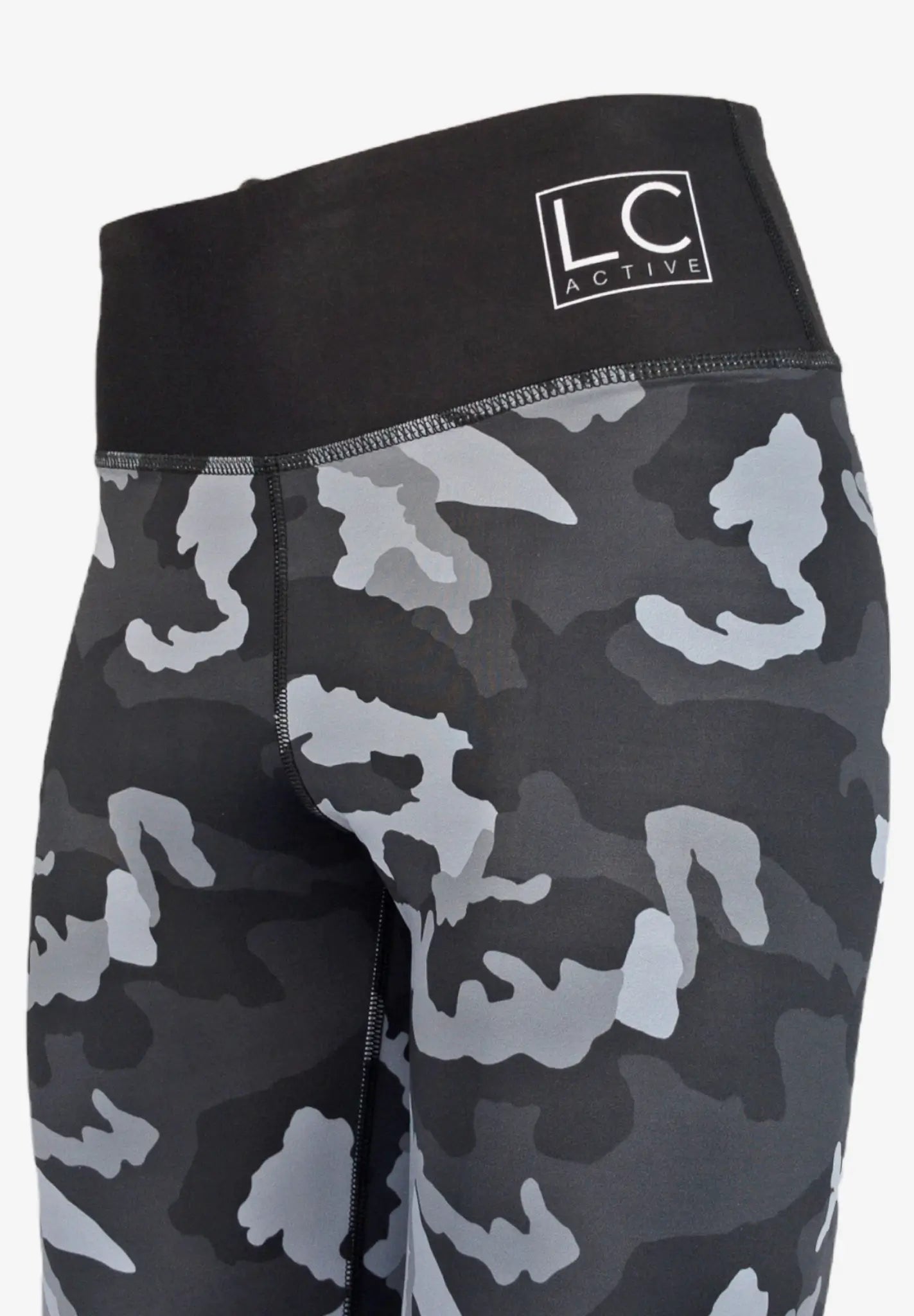 High-Waisted-Gym-Leggings-For-Women-camo camouflage grey black Leggings LC-Active