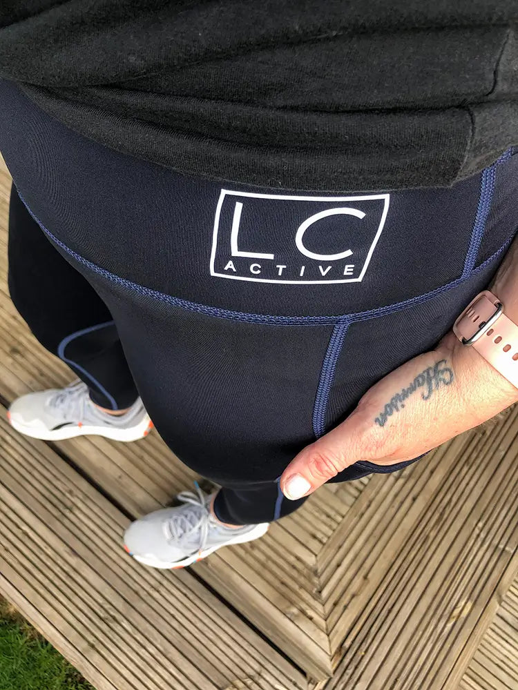 Gym Leggings With Pockets Blue LC Active 