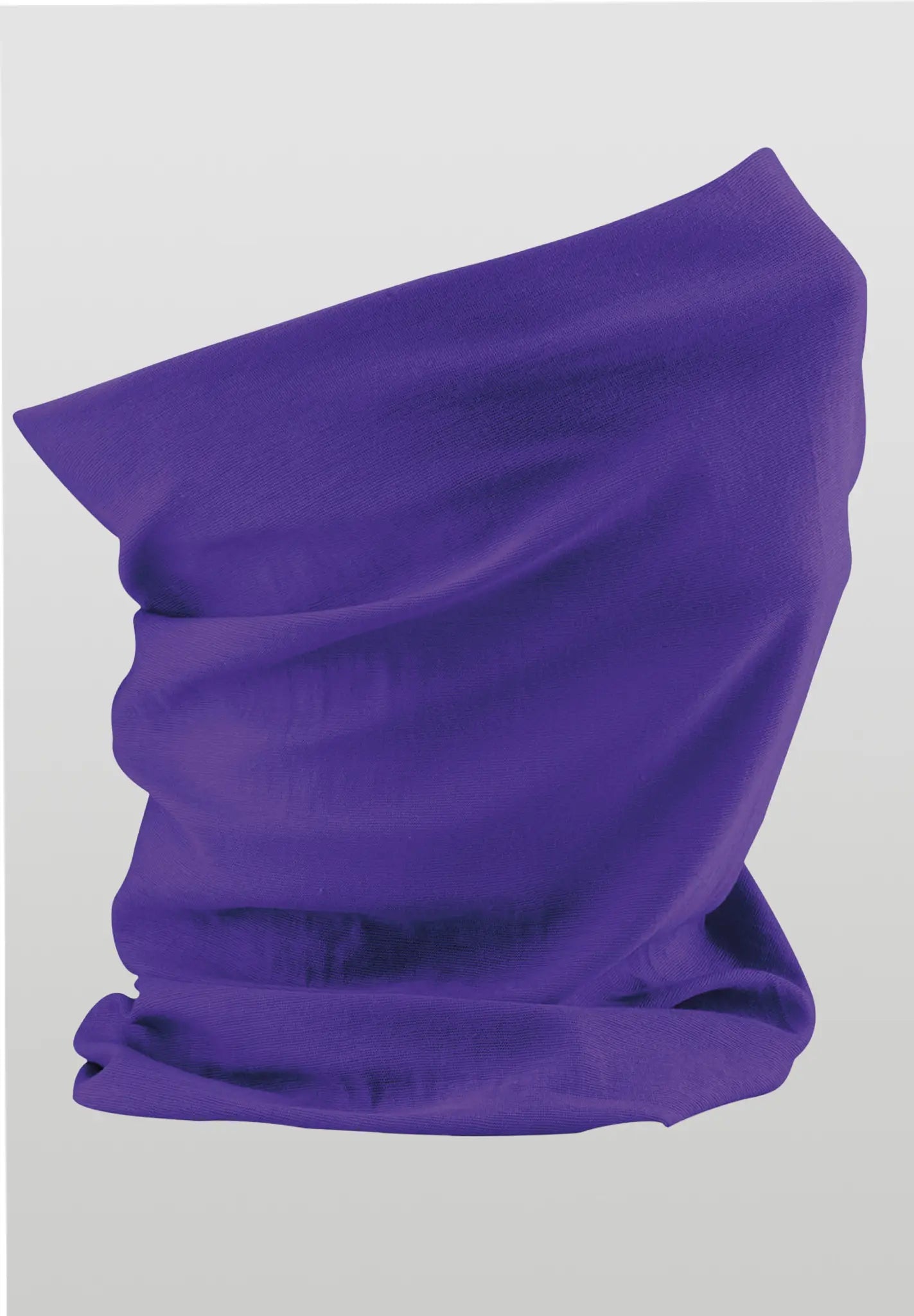 Purple multi use headwear, running headband