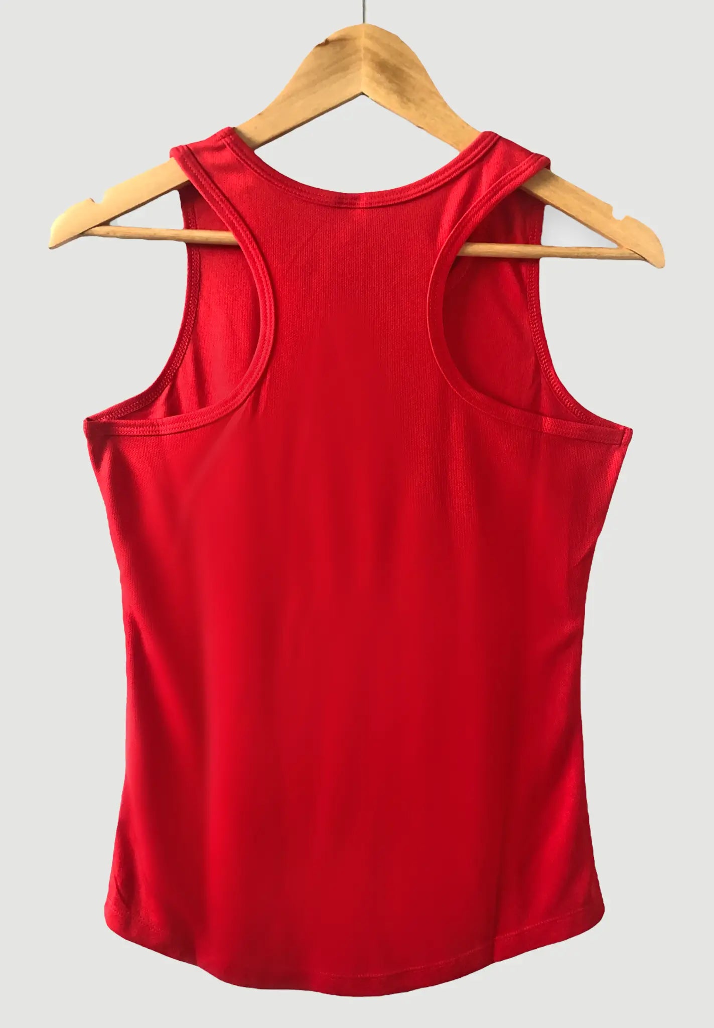 Womens Training Vest Red, Gym Tops For Women