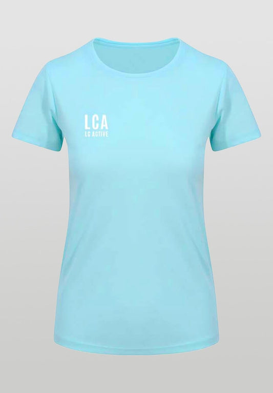 LC Active Short Sleeve Running Logo Top Mint